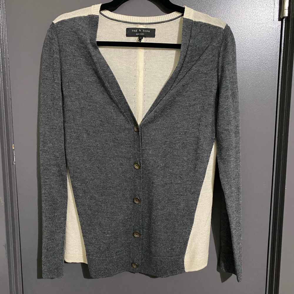 Rag & Bone Merino Wool Cardigan